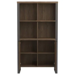 63" Pattinson 4 Shelf Cabinet Bookcase Walnut - Coaster 14 63" Pattinson 4 Shelf Cabinet Bookcase Walnut - Coaster -Office Furniture GUEST 476c0aab 8bc3 44c3 b26d db2ec9b117da