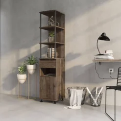 Nanum 4 Shelf Accent Bookcase - MiBasics -Office Furniture GUEST 47d7bc9e bba6 4de6 841f 63718c58b7f6