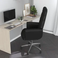Merrick Lane Office Chair Ergonomic Executive Tufted Mid-Back With Padded Arms 360° Swivel And Adjustable Height -Office Furniture GUEST 4b3dedc5 04c1 45c4 bb1d 0370a804aa02