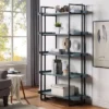 Kellare 5 Shelf Contemporary Bookcase - HOMES: Inside + Out -Office Furniture GUEST 4bac71cf 9c57 4d79 b598 f66910e47c07