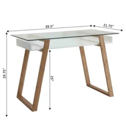 Oslo Sundance Desk White - Breighton Home -Office Furniture GUEST 4de875a0 211c 458a 92a8 7e27607108e0