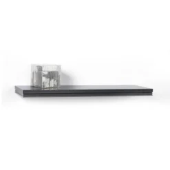 36" X 8" Modern Floating Shelf Wall Mounted Hidden Brackets Black - Inplace 7 36" X 8" Modern Floating Shelf Wall Mounted Hidden Brackets Black - Inplace -Office Furniture GUEST 4f94374e 995f 44c7 8547 178ca998e1d1
