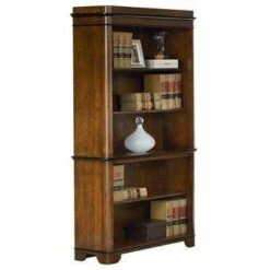 76" Kensington Open Bookcase Fully Assembled Brown - Martin Furniture -Office Furniture GUEST 4fa03130 d9f1 4057 abbe 47e1f4e727ac