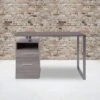 Emma And Oliver Desk With Two Drawers And Metal Frame 2 Emma And Oliver Desk With Two Drawers And Metal Frame -Office Furniture GUEST 5082f6a3 1a5d 4fa2 8b82 89b5a7c83094