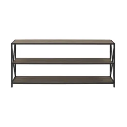 Modern Industrial X Frame Metal And Wood Media Bookshelf - Saracina Home 10 Modern Industrial X Frame Metal And Wood Media Bookshelf - Saracina Home -Office Furniture GUEST 52d1ce23 f80a 4dab 81ca ab7e5e208a8c