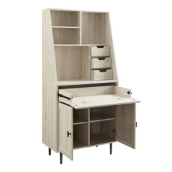 64" Storage Desk & Hutch With Keyboard Drawer - Saracina Home 12 64" Storage Desk & Hutch With Keyboard Drawer - Saracina Home -Office Furniture GUEST 53576456 a1b8 4674 b4da 57062f2ea52b