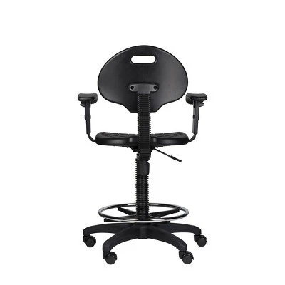 22"-32" Adjustable Height Polyurethane Task Office Chair With Arms Black- Hampden Furnishings 19 22"-32" Adjustable Height Polyurethane Task Office Chair With Arms Black- Hampden Furnishings - Image 17