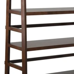 72" Normandy Wide Ladder Shelf Bookshelf Brunette Brown - WyndenHall 11 72" Normandy Wide Ladder Shelf Bookshelf Brunette Brown - WyndenHall -Office Furniture GUEST 563084f0 f1a5 4e16 ba4a f7d32a1073e1