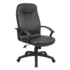 High Back Leatherplus Chair Black - Boss Office Products 1 High Back Leatherplus Chair Black - Boss Office Products -Office Furniture GUEST 5714650d c874 4145 a6c9 14d79136d447