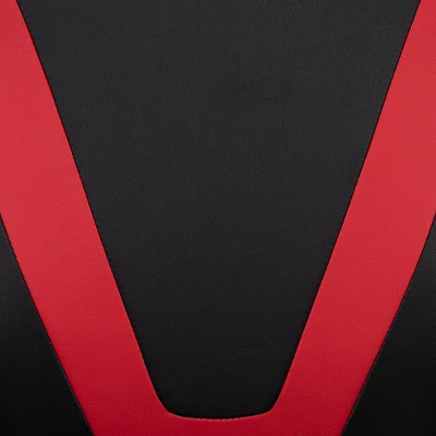 BlackArc Bravo Red Gaming Desk & Chair Set: High Back Gaming Chair With Lumbar Support & Adjustable Arms; Desk With Cupholder/Headphone Hook 6 BlackArc Bravo Red Gaming Desk & Chair Set: High Back Gaming Chair With Lumbar Support & Adjustable Arms; Desk With Cupholder/Headphone Hook - Image 4