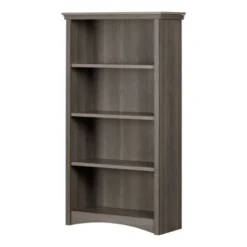 58.12" Gascony 4 Shelf Bookcase - South Shore 15 58.12" Gascony 4 Shelf Bookcase - South Shore -Office Furniture GUEST 5bec6d6f 41d4 49c6 8096 4a67764a9228