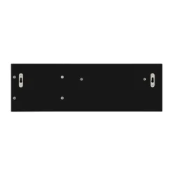 18" Utility Shelf With Pocket And Hanging Hooks Black - Danya B. -Office Furniture GUEST 6210cdd9 f01a 4cb7 89bf 3634a1f25df3