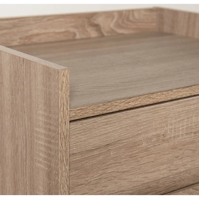 2 Drawers Filing Cabinet Wood/Gray - Linon 12 2 Drawers Filing Cabinet Wood/Gray - Linon - Image 10