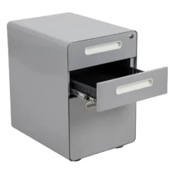 Flash Furniture Ergonomic 3-Drawer Mobile Locking Filing Cabinet With Anti-Tilt Mechanism And Hanging Drawer For Legal & Letter Files 23 Flash Furniture Ergonomic 3-Drawer Mobile Locking Filing Cabinet With Anti-Tilt Mechanism And Hanging Drawer For Legal & Letter Files -Office Furniture GUEST 62f43007 2ee3 4827 8e38 96673b22fb6a