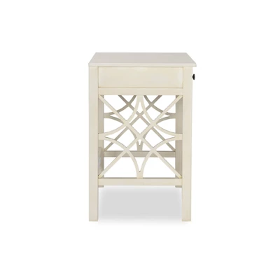 Whitley Antique Desk White - Linon 5 Whitley Antique Desk White - Linon - Image 3