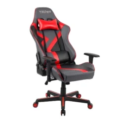 Office PC Gaming Chair Red - Techn Sport -Office Furniture GUEST 63f93d9f 30d0 4204 8a24 bbeb257529b1