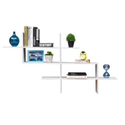 3 Tier Floating Ladder Accent Shelf - Danya B 14 3 Tier Floating Ladder Accent Shelf - Danya B -Office Furniture GUEST 65ef0593 8cd3 4e37 bcad b5b074dedbbf