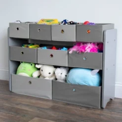 Camden Fabric Toy Organizer With 9 Storage Bins Gray - Humble Crew 12 Camden Fabric Toy Organizer With 9 Storage Bins Gray - Humble Crew -Office Furniture GUEST 6669103b 7996 43ad bcf2 9bb19930b4a6