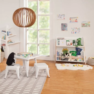 Babyletto Tally Storage And Bookshelf - White/Washed Natural 6 Babyletto Tally Storage And Bookshelf - White/Washed Natural - Image 4