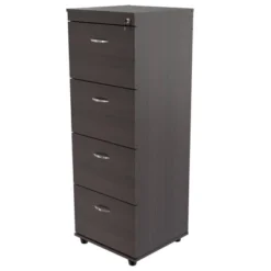 51.97" 4 Drawer Locking File Cabinet Espresso - Inval -Office Furniture GUEST 680bef99 aa5f 413b 90e1 edeea5cf2a5d