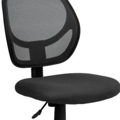 Flash Furniture Low Back Gray Mesh Swivel Task Office Chair With Curved Square Back -Office Furniture GUEST 68c8136a 394f 4e3e 8c4f 4b0d9e877b64