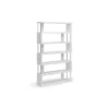 75.5" Barnes Six Shelf Modern Bookshelf White - Baxton Studio -Office Furniture GUEST 68ee9ffc bbc8 42ff 91cf e48e9cc8df58