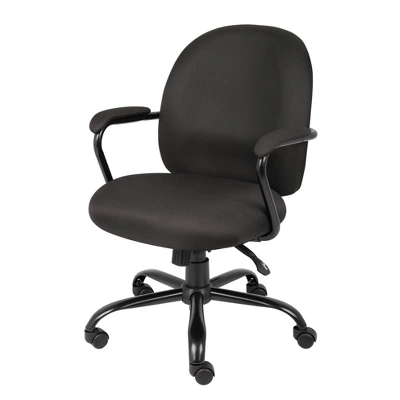 Heavy Duty Task Chair Black - Boss Office Products 6 Heavy Duty Task Chair Black - Boss Office Products - Image 4