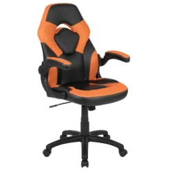 Flash Furniture X10 Gaming Chair Racing Office Ergonomic Computer PC Adjustable Swivel Chair With Flip-up Arms -Office Furniture GUEST 7326eb1c cf74 4876 825c 6f32947cb28c
