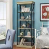 84" Belvidere 5 Shelf Narrow Bookshelf - Inspire Q -Office Furniture GUEST 747ee95d bd13 47b6 9c9e 7ae75c9c4571