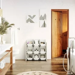 Kids' Toy Storage Organizer With 9 Storage Bins - Humble Crew 23 Kids' Toy Storage Organizer With 9 Storage Bins - Humble Crew -Office Furniture GUEST 751622fd bd1a 4231 ad96 ed08efcf2c64