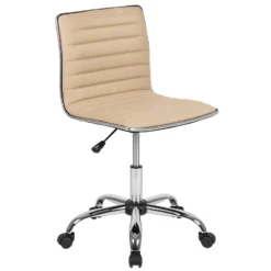 Emma And Oliver Low Back Designer Armless Ribbed Swivel Task Office Chair 34 Emma And Oliver Low Back Designer Armless Ribbed Swivel Task Office Chair -Office Furniture GUEST 759c934d ed70 43b7 b454 ed58984d1c4a