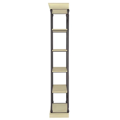 84" Belvidere 5 Shelf Narrow Bookshelf - Inspire Q 4 84" Belvidere 5 Shelf Narrow Bookshelf - Inspire Q - Image 2