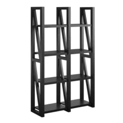 60" Liberty Bookshelf/Room Divider Black - Room & Joy 10 60" Liberty Bookshelf/Room Divider Black - Room & Joy -Office Furniture GUEST 76886087 3d6f 437c bcc5 62e4a300e056