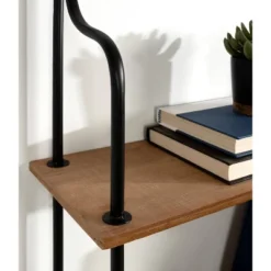 20" X 32" Walters Wood/Metal 3 Tier Shelving Brown - Kate & Laurel All Things Decor 15 20" X 32" Walters Wood/Metal 3 Tier Shelving Brown - Kate & Laurel All Things Decor -Office Furniture GUEST 76dc0b59 eb92 4d54 b5ba 68438d09633c