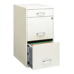 Space Solutions 3 Drawer Letter Width Vertical File Cabinet With Pencil Drawer Pearl White -Office Furniture GUEST 771d3d8e 7ded 421a a319 a0be1aeede7e