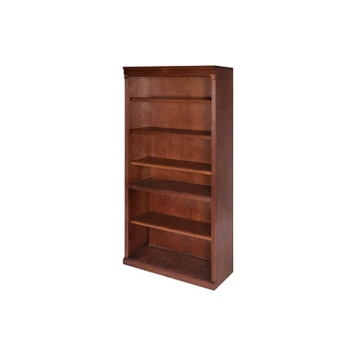 72" Huntington Oxford Wood Bookcase - Martin Furniture 3 72" Huntington Oxford Wood Bookcase - Martin Furniture