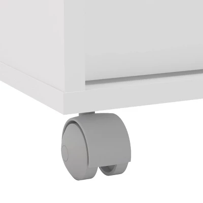 Maia 3 Drawer File Cabinet White - Polifurniture 11 Maia 3 Drawer File Cabinet White - Polifurniture - Image 9