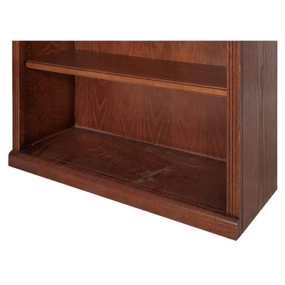 72" Huntington Oxford Wood Bookcase - Martin Furniture 6 72" Huntington Oxford Wood Bookcase - Martin Furniture - Image 4