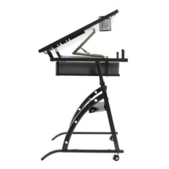 Core Drawing Table And Stool Set Charcoal Black/White - Studio Designs 25 Core Drawing Table And Stool Set Charcoal Black/White - Studio Designs -Office Furniture GUEST 79f7bda2 f520 41aa 8a87 36abcb8283e3