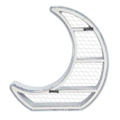 Farmlyn Creek Small Wooden Crescent Moon Wall Shelf For Crystals & Essential Oils, Rustic Home Wall Decor For Nursery, White, 10.7 X 11.2 X 2 In 16 Farmlyn Creek Small Wooden Crescent Moon Wall Shelf For Crystals & Essential Oils, Rustic Home Wall Decor For Nursery, White, 10.7 X 11.2 X 2 In -Office Furniture GUEST 7d99acc8 6c7e 423e 9166 b3abce2e2a30