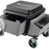 Powerbuilt Rolling Utility Seat With Side Trays And Drawer -Office Furniture GUEST 7e01372b 9753 467f bf53 9022179d5b83