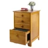 4 Drawers Studio File Cabinet Honey Brown - Winsome -Office Furniture GUEST 7ea98467 2021 48f2 97e1 0630c632a02a