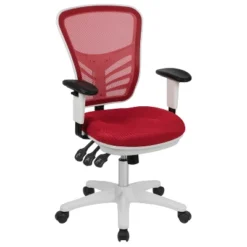 Flash Furniture Mid-Back Mesh Multifunction Executive Swivel Ergonomic Office Chair With Adjustable Arms 40 Flash Furniture Mid-Back Mesh Multifunction Executive Swivel Ergonomic Office Chair With Adjustable Arms -Office Furniture GUEST 7f03684e d436 4f31 b393 56d1fb70ef91