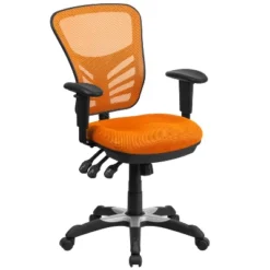 Flash Furniture Mid-Back Mesh Multifunction Executive Swivel Ergonomic Office Chair With Adjustable Arms 35 Flash Furniture Mid-Back Mesh Multifunction Executive Swivel Ergonomic Office Chair With Adjustable Arms -Office Furniture GUEST 80d3bfd3 d440 43b0 ae29 f8b0962595b9