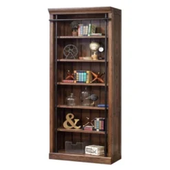94" Avondale Tall Wood Bookcase Fully Assembled - Martin Furniture -Office Furniture GUEST 810184b0 d81e 4b7a b586 2089404af708