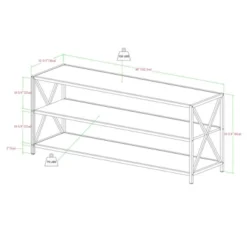 Modern Industrial X Frame Metal And Wood Media Bookshelf - Saracina Home 13 Modern Industrial X Frame Metal And Wood Media Bookshelf - Saracina Home -Office Furniture GUEST 8114e89b 4ca1 4593 849f a5bb742b3414