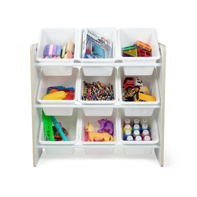 Kids' Toy Storage Organizer With 9 Storage Bins - Humble Crew 7 Kids' Toy Storage Organizer With 9 Storage Bins - Humble Crew - Image 5