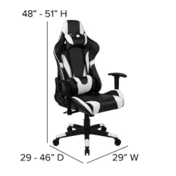 Flash Furniture Gaming Desk And Reclining Gaming Chair Set With Cup Holder, Headphone Hook, And Monitor/Smartphone Stand 19 Flash Furniture Gaming Desk And Reclining Gaming Chair Set With Cup Holder, Headphone Hook, And Monitor/Smartphone Stand -Office Furniture GUEST 827f2657 a84d 4c3d 9a4e 0a261a4e82a5