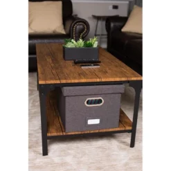 Internet's Best Collapsible File Box Storage Organizer With Lid - 1 Pack - Charcoal -Office Furniture GUEST 864af255 7c1d 4af7 838c 8fad8d3d879e