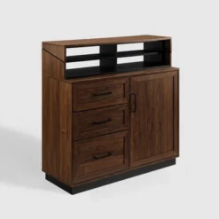 Modern Transitional Flip Down Secretary Desk - Saracina Home -Office Furniture GUEST 866c2085 59ea 49cd b906 a8b29c1b2d97